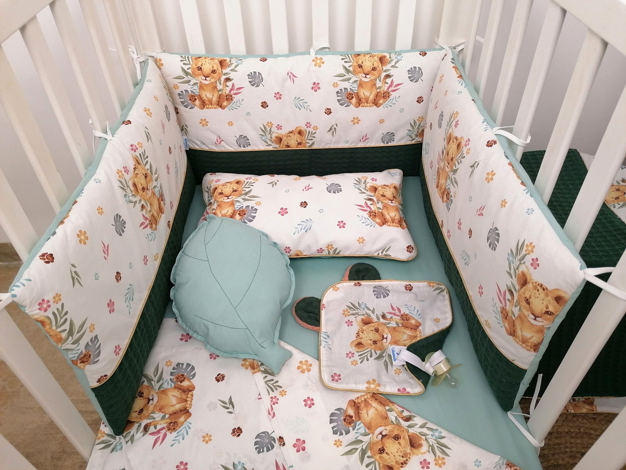 Tour de lit bébé Algérie I Cotonnade I Livraison à domicile